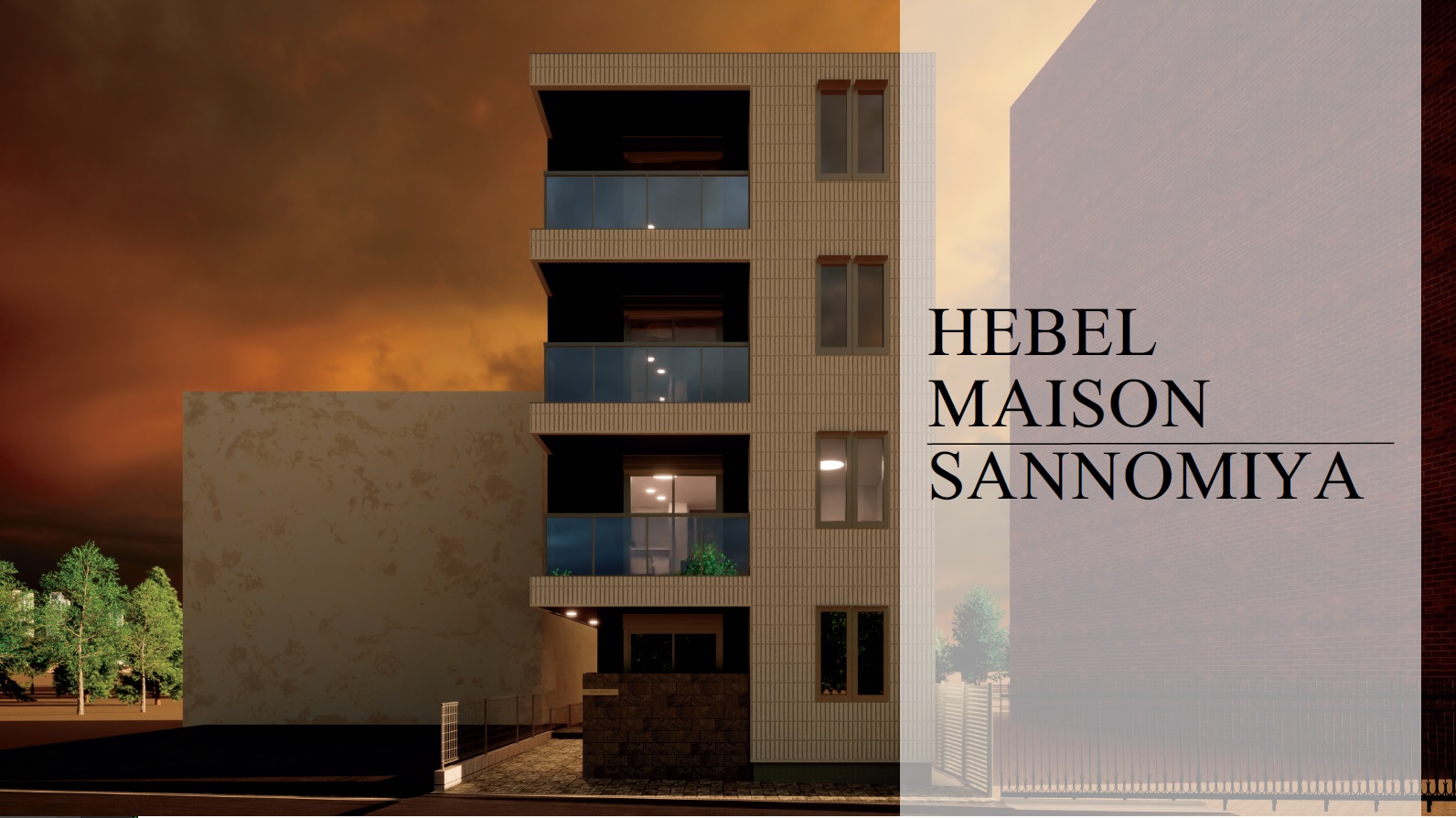 【新築】Hebel Maison三宮 201号室