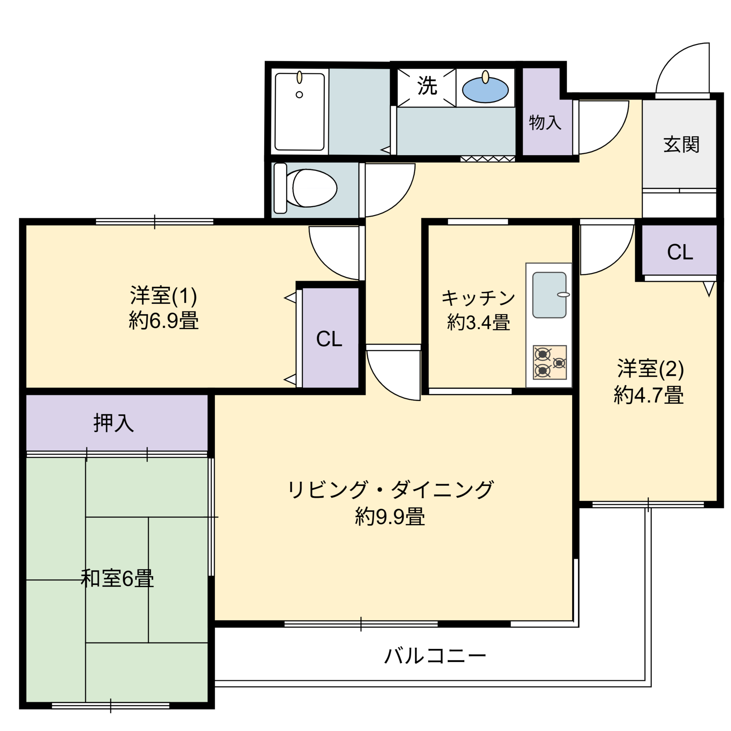 【専任】住吉川パーク・ハイム