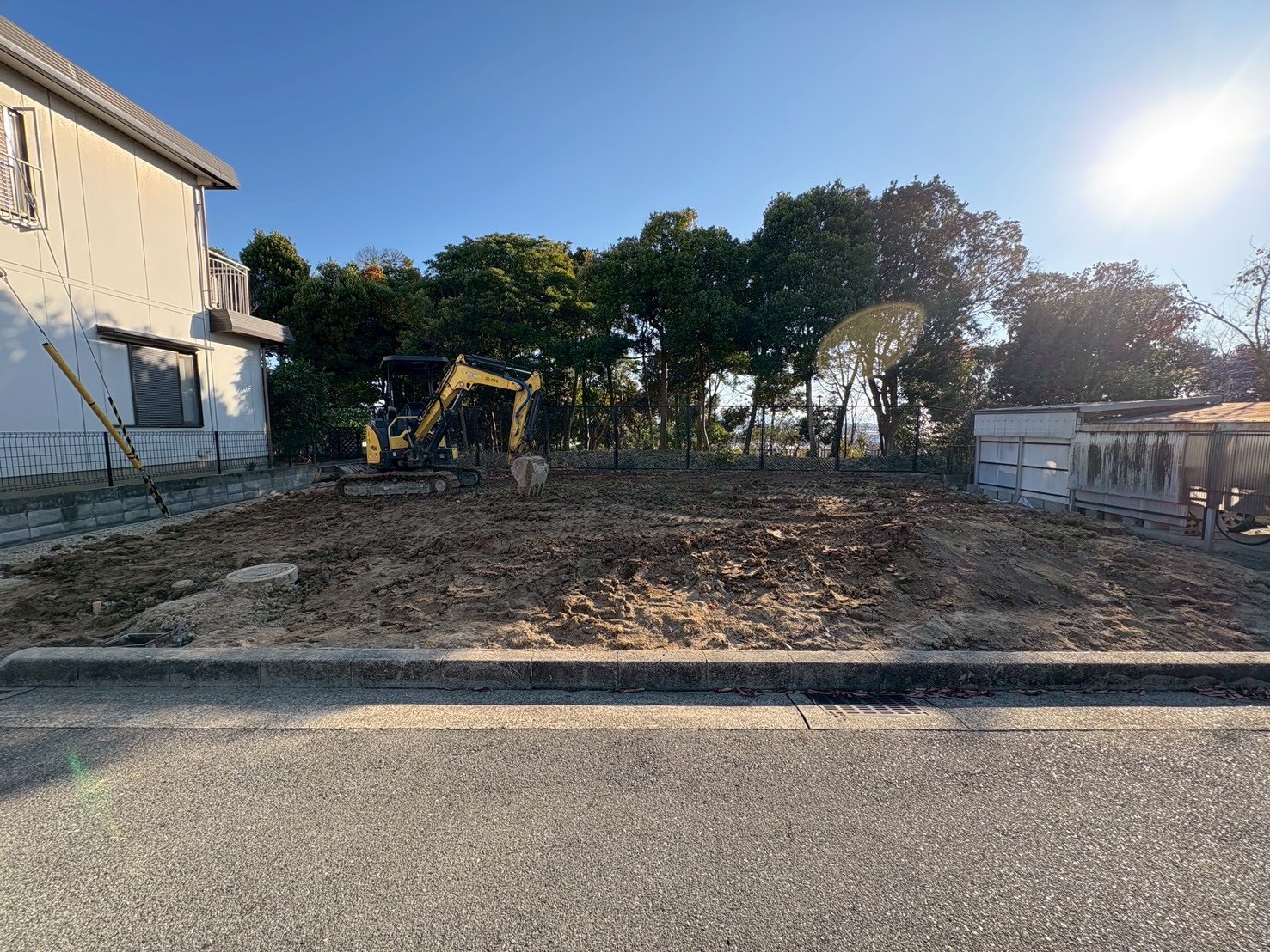 西区白水1丁目売土地　建築条件なし