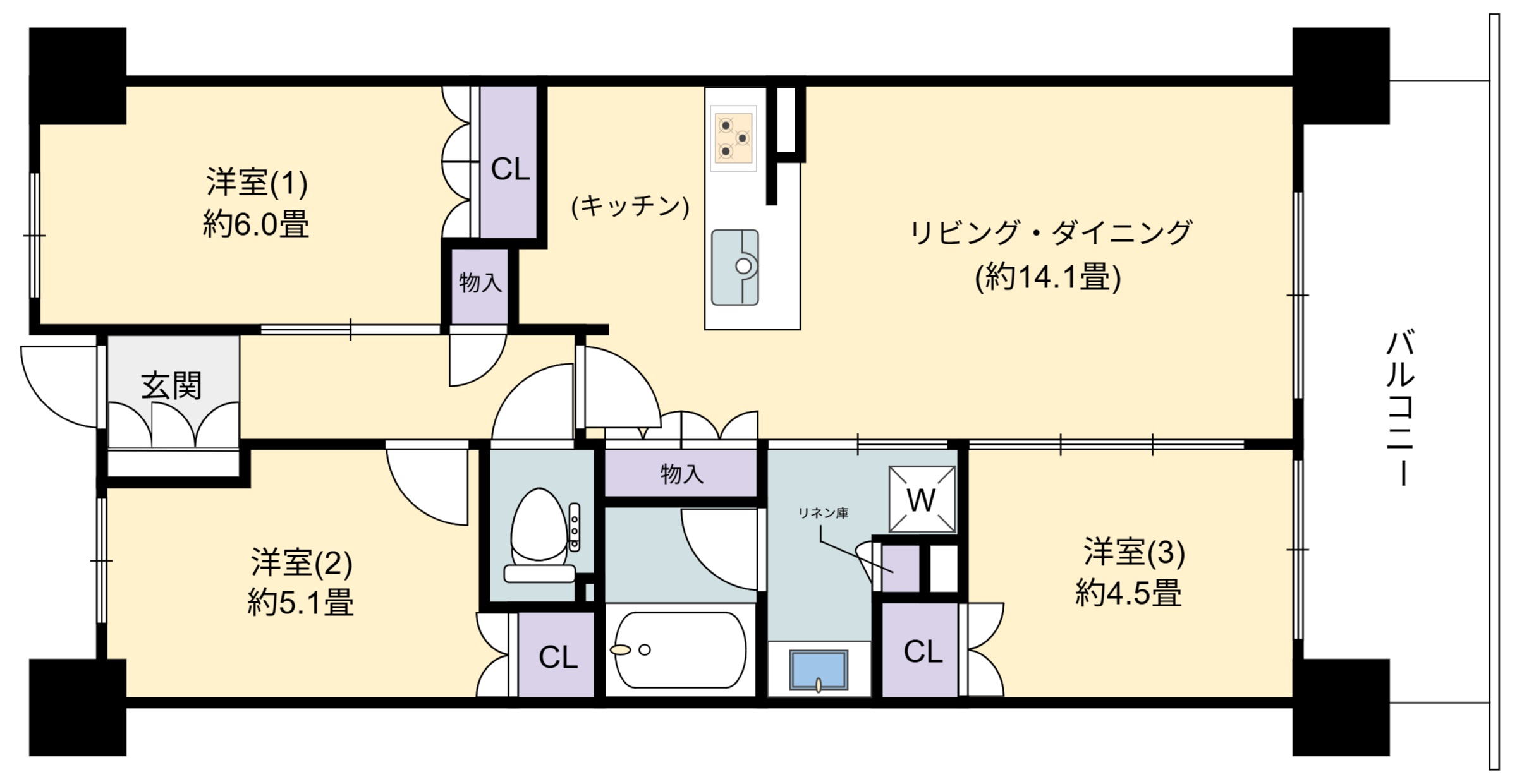 【専任】プレサンスロジェ西神南