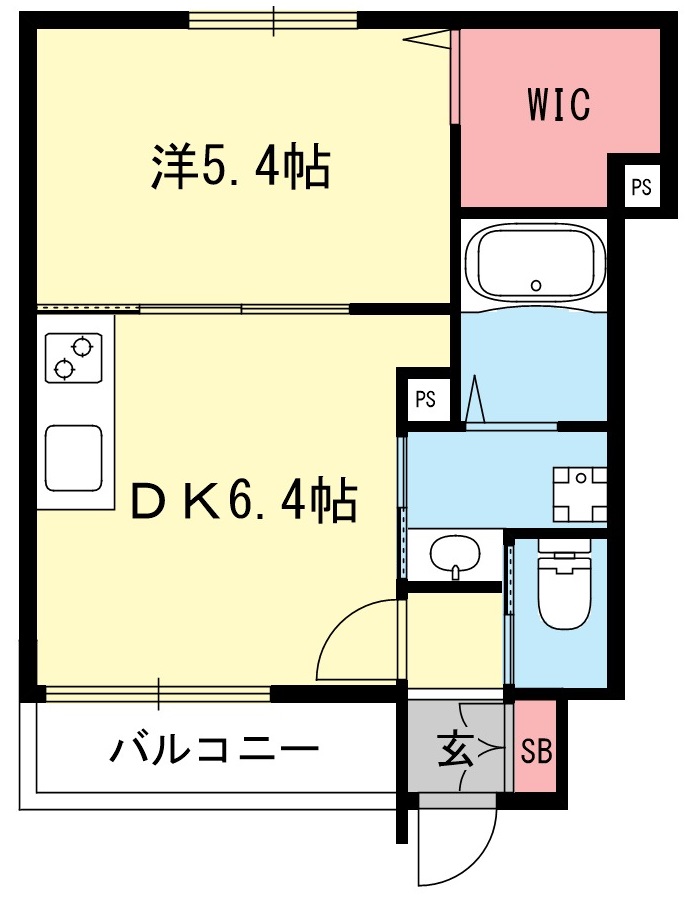 【専任】シャーメゾン かがや樹・M 101号室