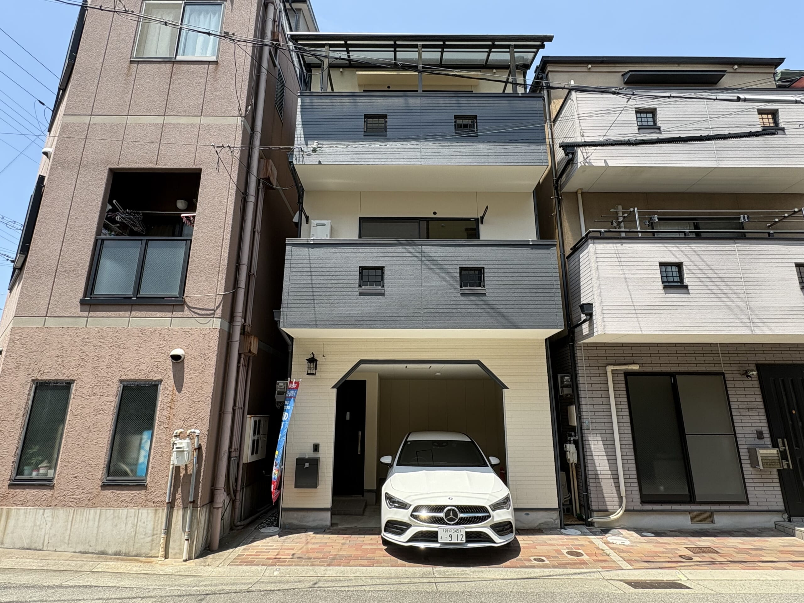 長田区水笠通6丁目（リノベーション済）カーポート付一戸建